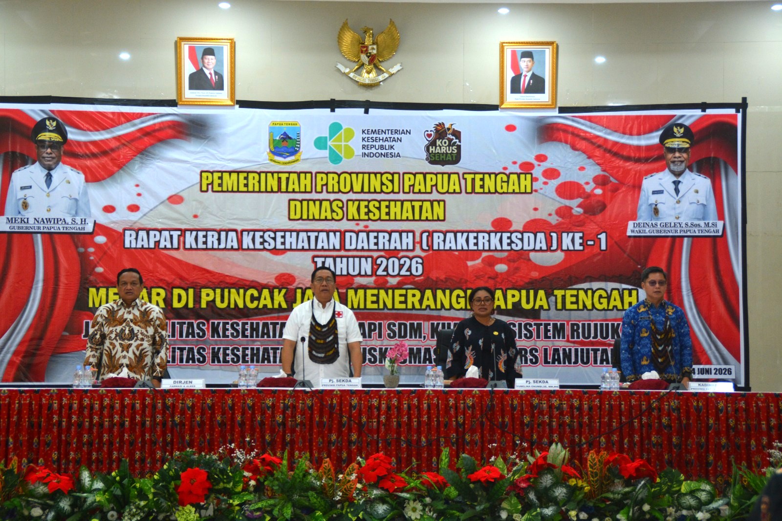 RAKERKESDA KE-1 PAPUA TENGAH 2026