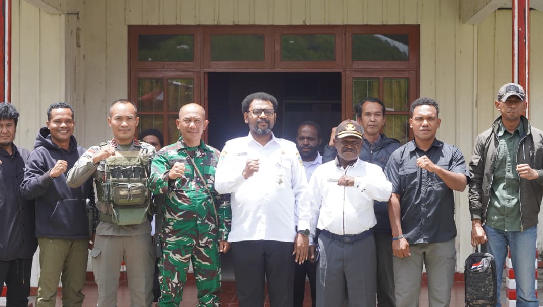 Rapat FKDM Kabupaten Puncak Jaya, Bahas Stabilitas Keamanan dan Percepatan Pembangunan Daerah
