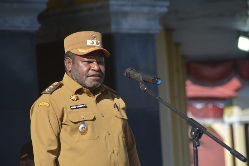 Apel ASN Puncak Jaya, Wakil Bupati Tekankan Kedisiplinan dan Tanggungjawab