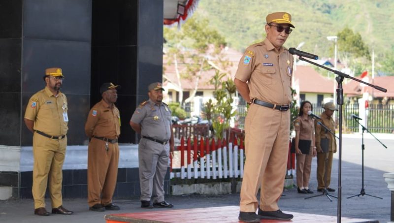 DARI KANTOR KE PEKARANGAN : ASN PUNCAK JAYA DIDORONG WUJUDKAN KETAHANAN PANGAN