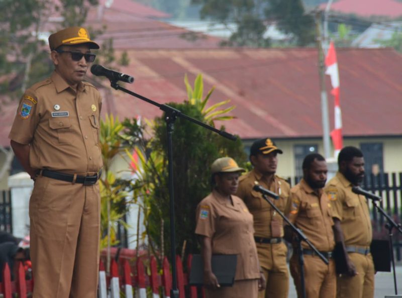 Gaji Ditahan Bagi ASN Tidak Aktif, Plh Sekda Puncak Jaya: Kinerja Harus Diutamakan