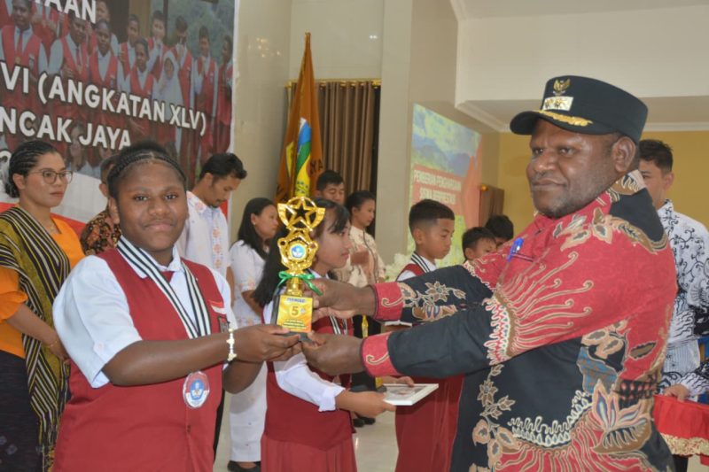 JANGAN TAKUT BERMIMPI BESAR, SD INPRES MULIA LEPAS 61 SISWA KELAS VI