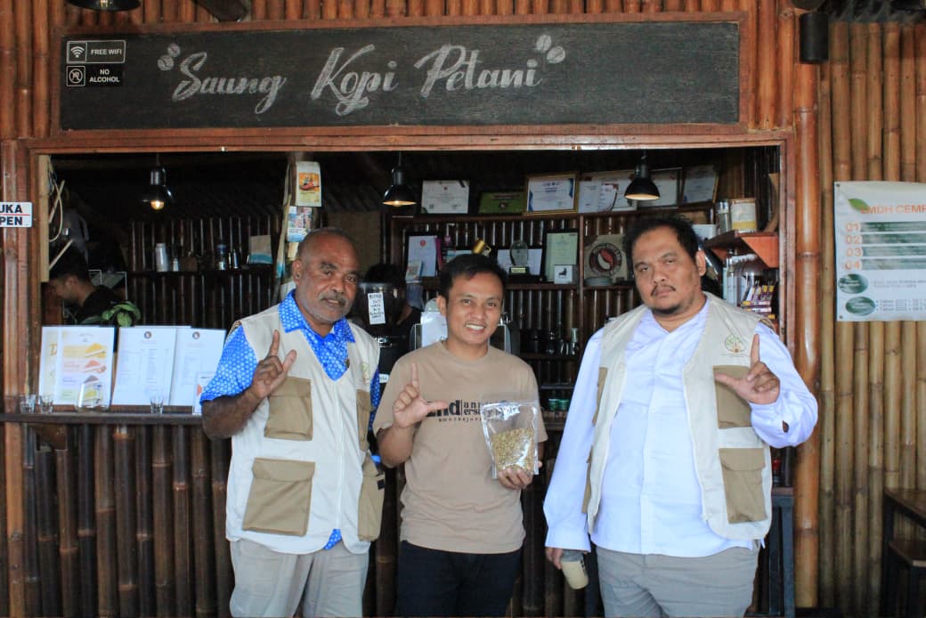 Kopi Puncak Jaya Menembus Bandung, Kolaborasi Koperasi Buka Peluang Pasar Baru