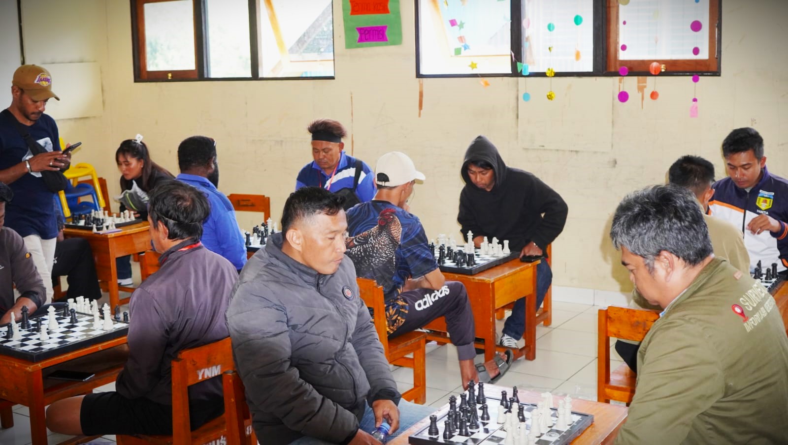 Lomba Catur di Puncak Jaya Dorong Lahirnya Talenta Muda Berprestasi, Menjadi Salah satu Lomba Semarak HUT ke-81 RI