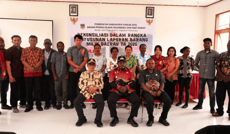 “Pemkab Puncak Jaya Perkuat Tata Kelola Barang Milik Daerah Tahun Anggaran 2025