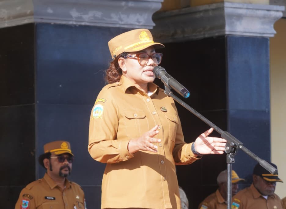 Pj. Sekda Puncak Jaya: Disiplin ASN dan Semangat CPNS Menjadi Kunci Mewujudkan Pemerintahan yang Profesional