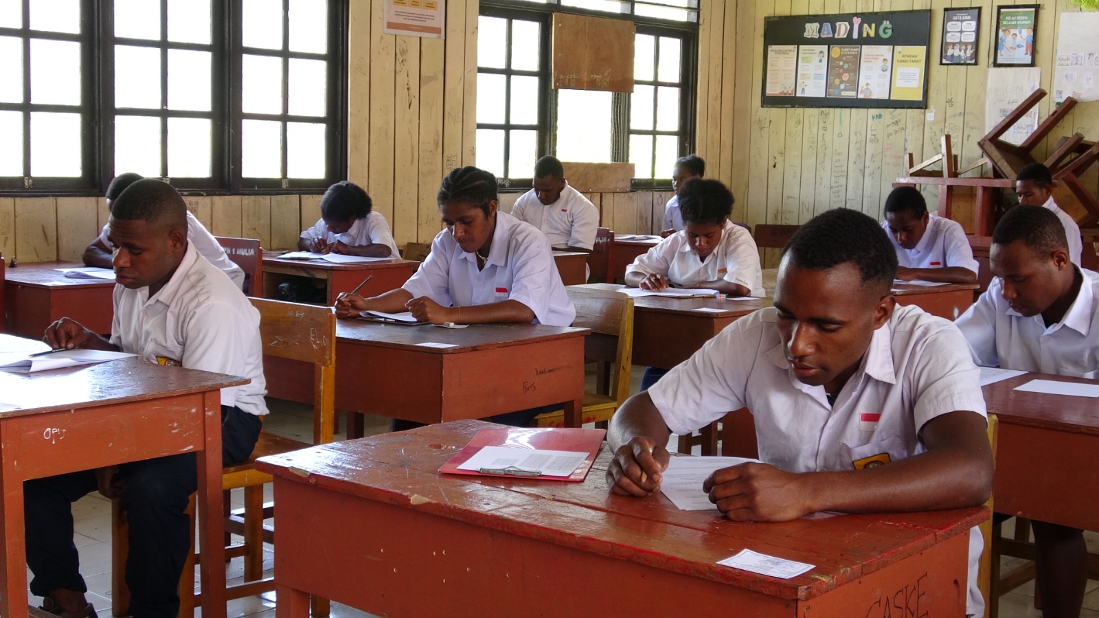 SMP Negeri Satu Mulia Jadi Pusat Ujian Nasional Tingkat SMP Rayon 1, Diikuti 4 Sekolah